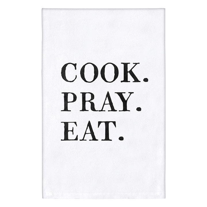 Thirsty Boy Teatowel - Cook.Pray.Eat.