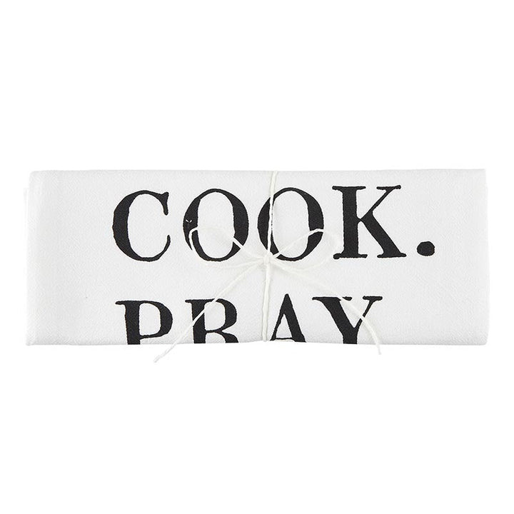 Thirsty Boy Teatowel - Cook.Pray.Eat.