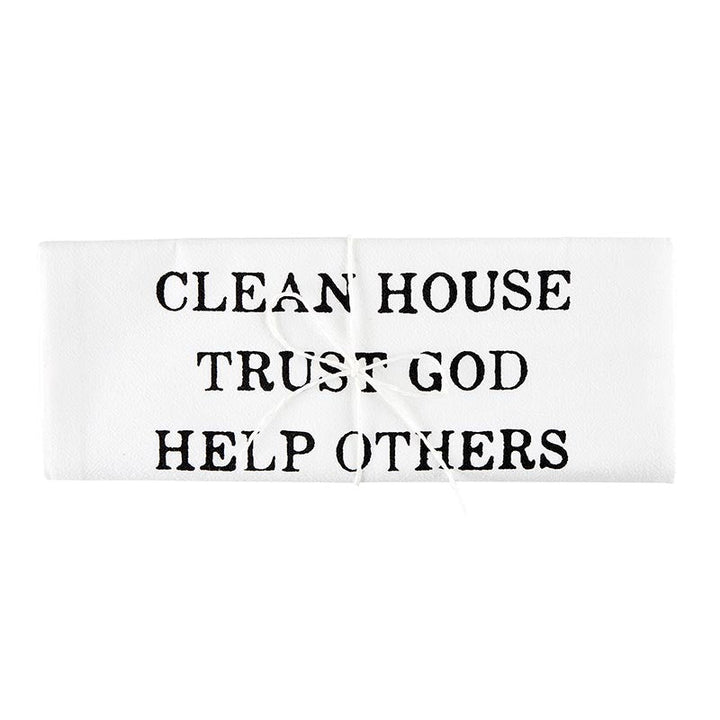 Thirsty Boy Teatowel - Clean House