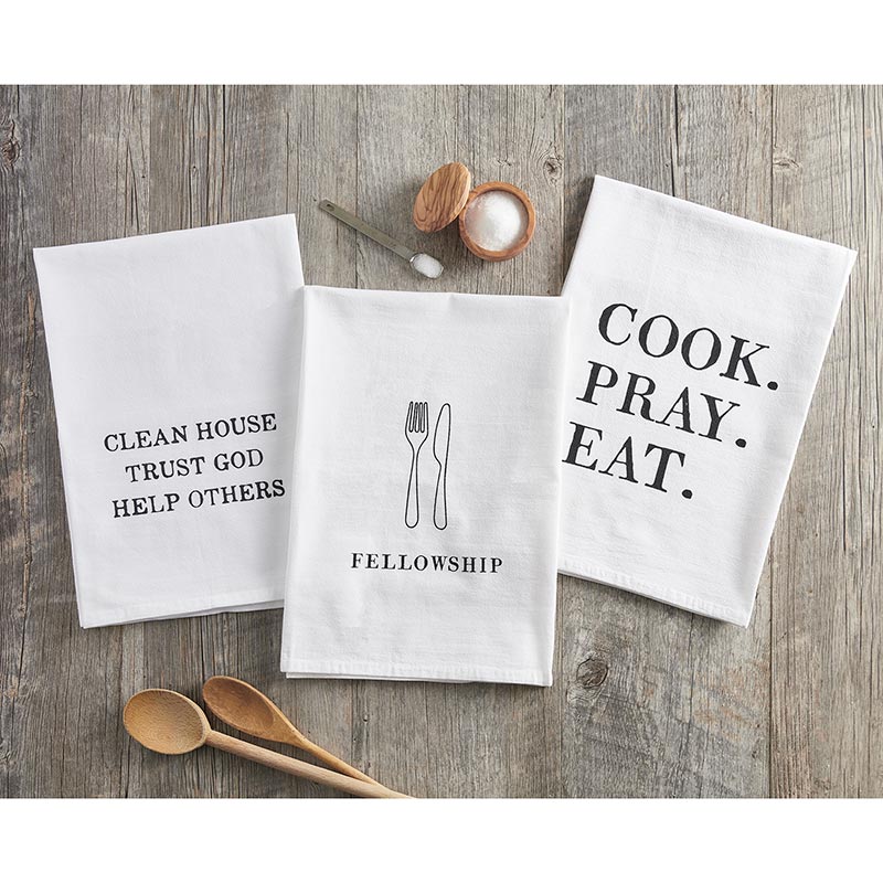Thirsty Boy Teatowel - Clean House