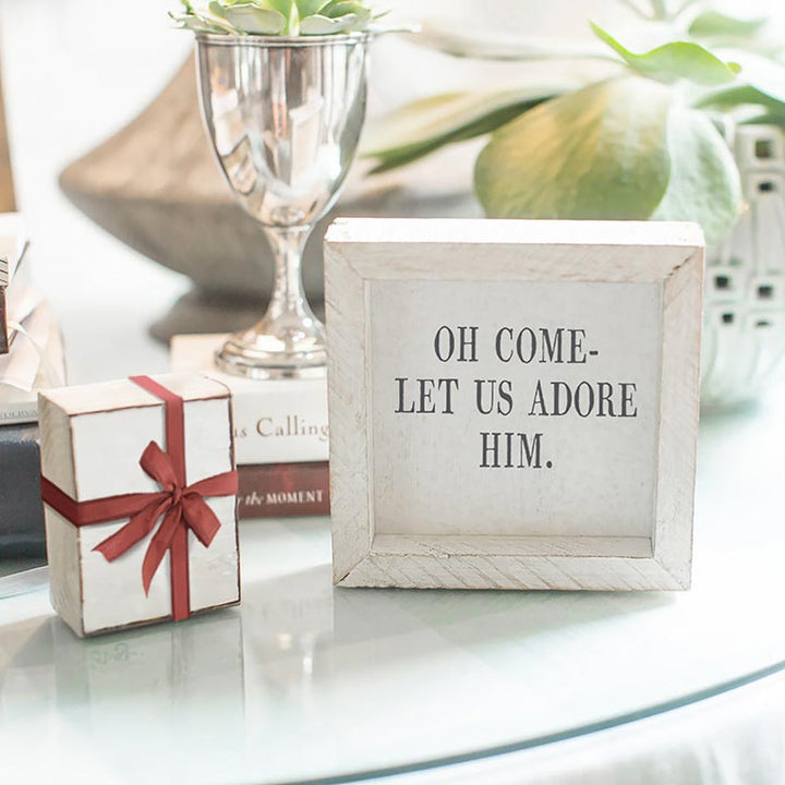 Word Board - Let Us Adore Him