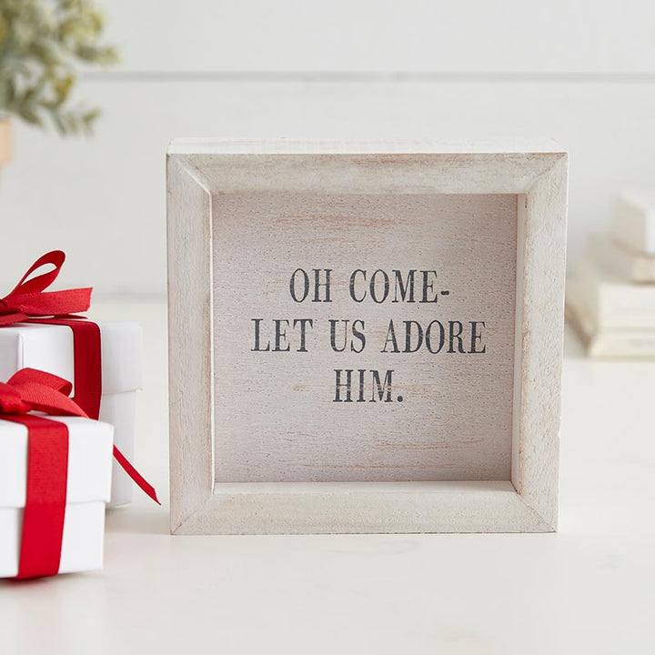 Word Board - Let Us Adore Him