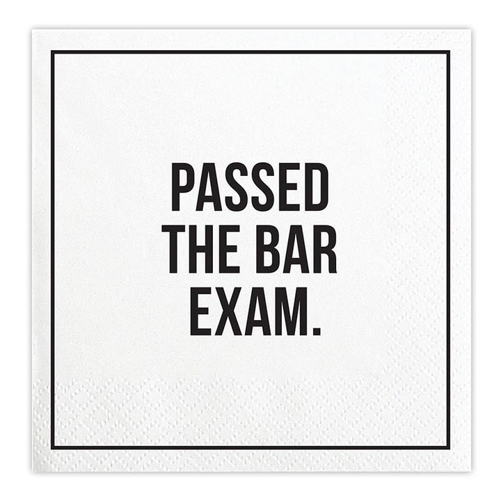 Cocktail Napkins - Passed The Bar