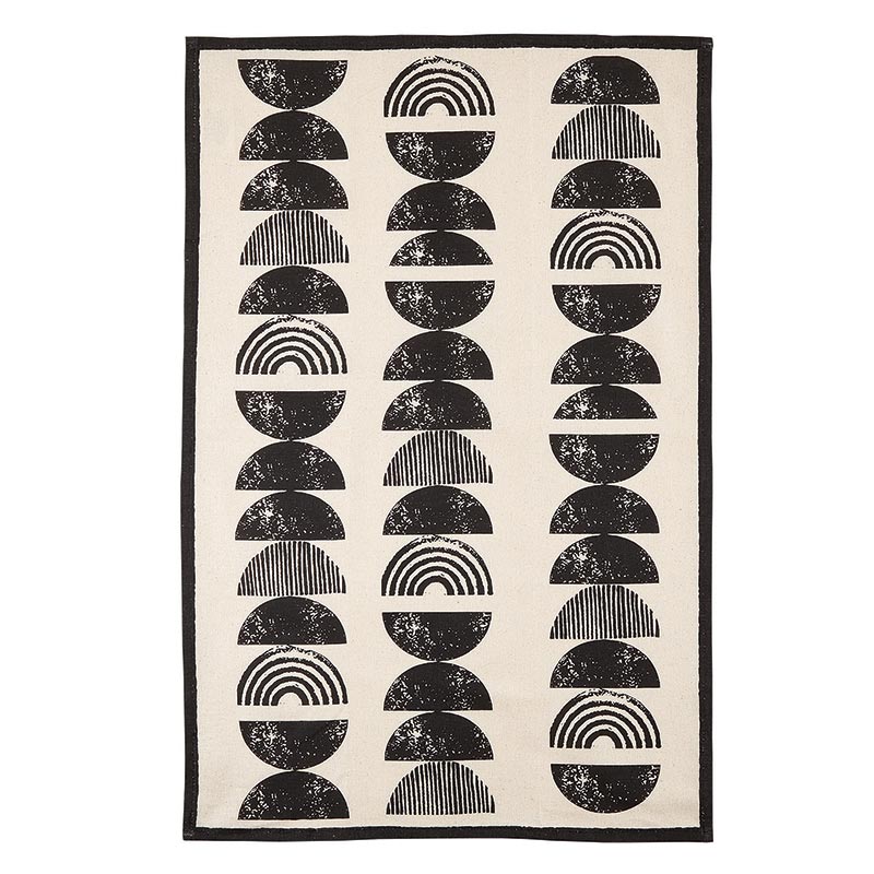 Tea Towel - Half Circles