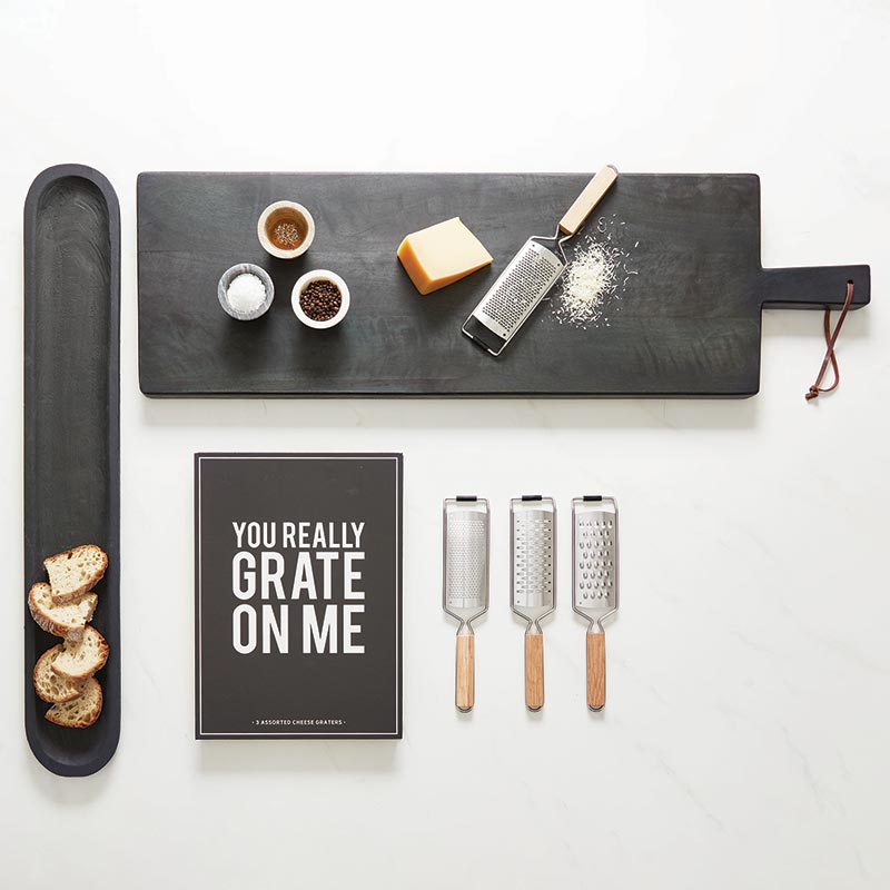 Charcuterie Plank Board - Black