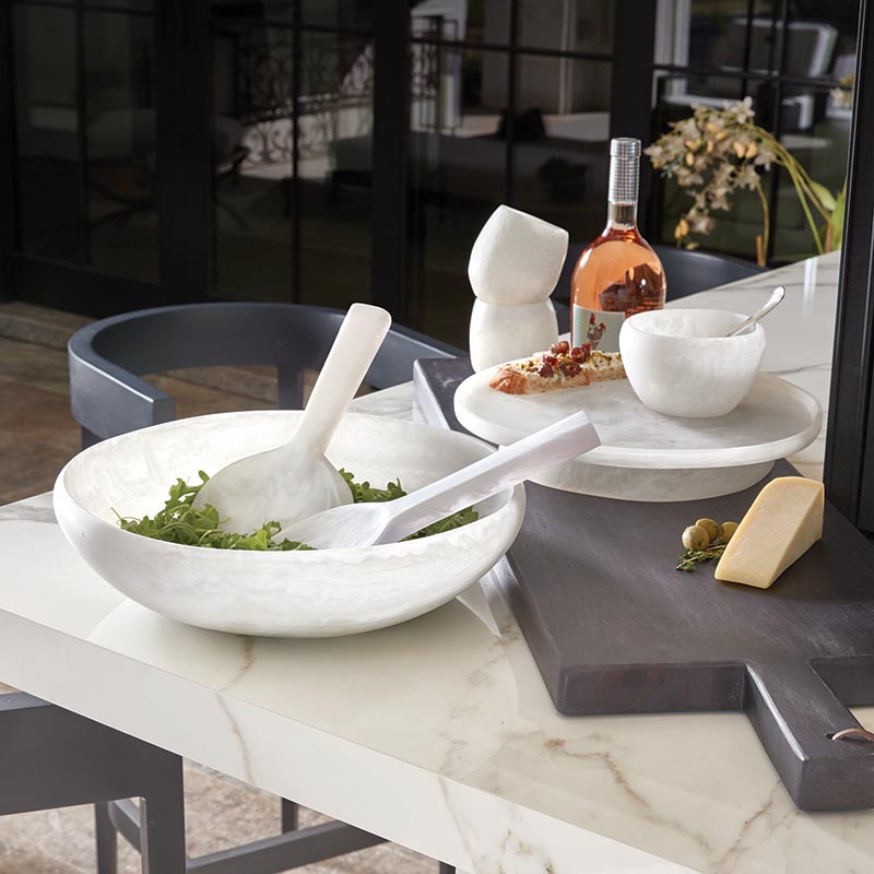 Resin Salad Server Set/ 2