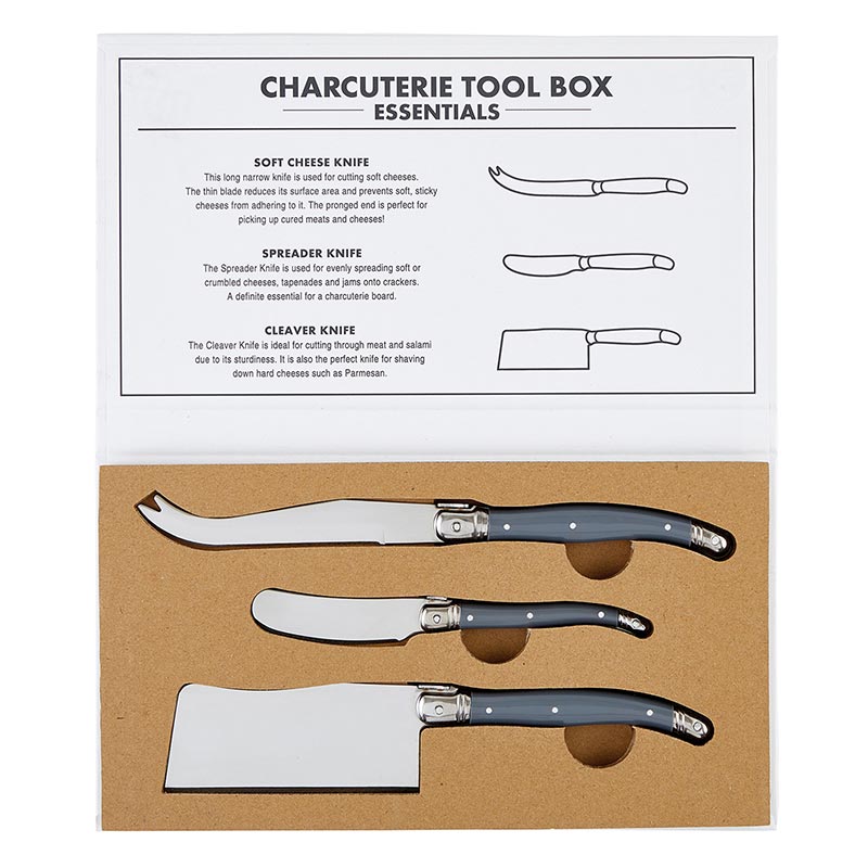 Charcuterie Tools 3pcs Book Box