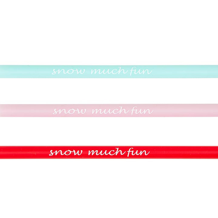 Reusable Straws - So Much Fun - Holiday