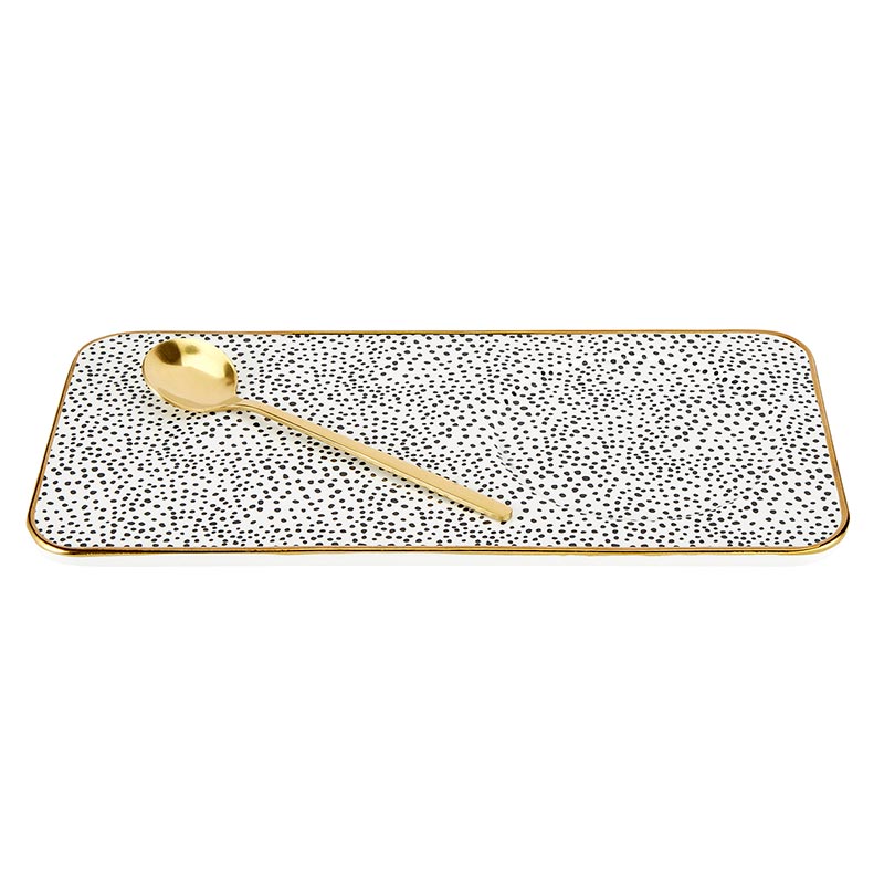 Mug, Tray And Spoon Set - Fearless