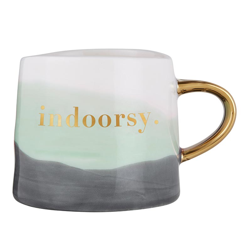 Artisanal Mug and Saucer Set - Indoorsy