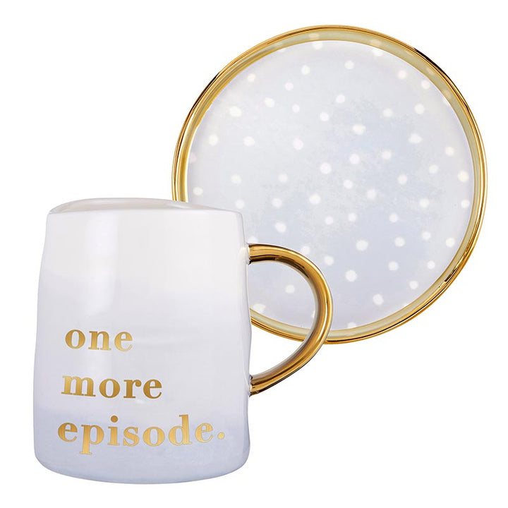 Artisanal Mug and Saucer Set - One More Episode