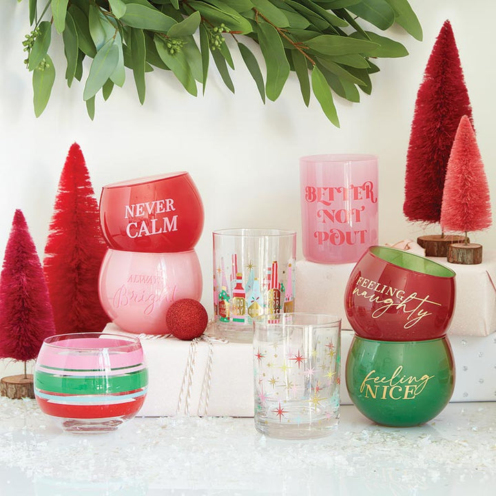 Roly Poly Glasses - Stripes
