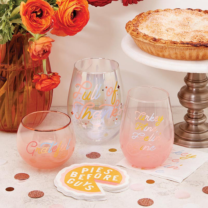 Roly Poly Glasses - Grateful