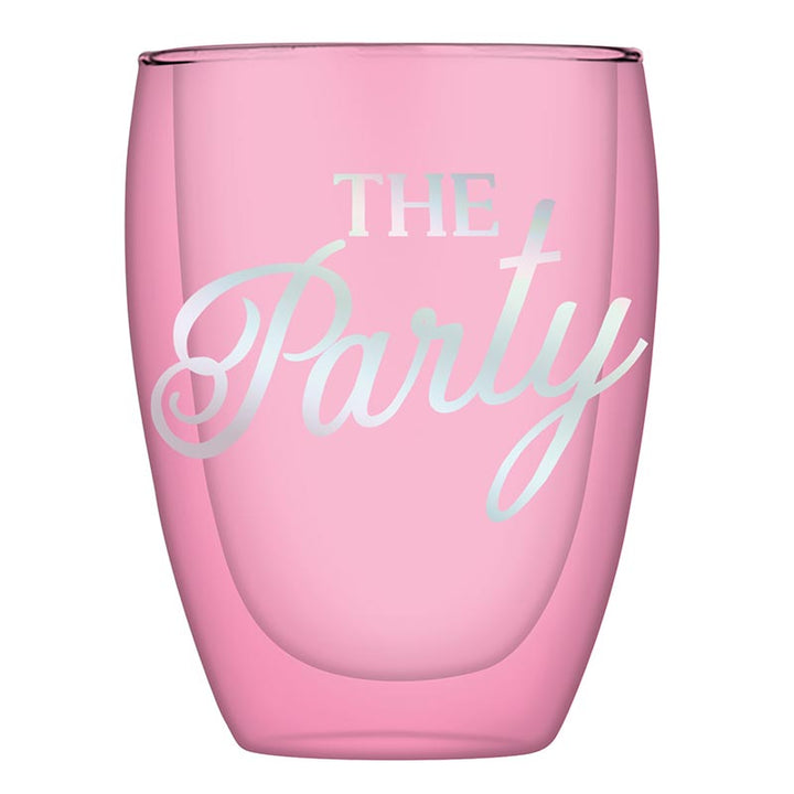 DBL-W Stemless Glass - The Party