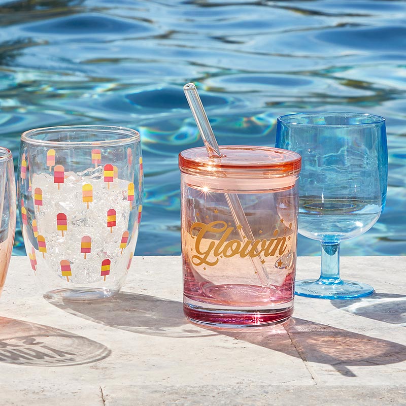 DBL-W Stemless Glass - Ice Cream