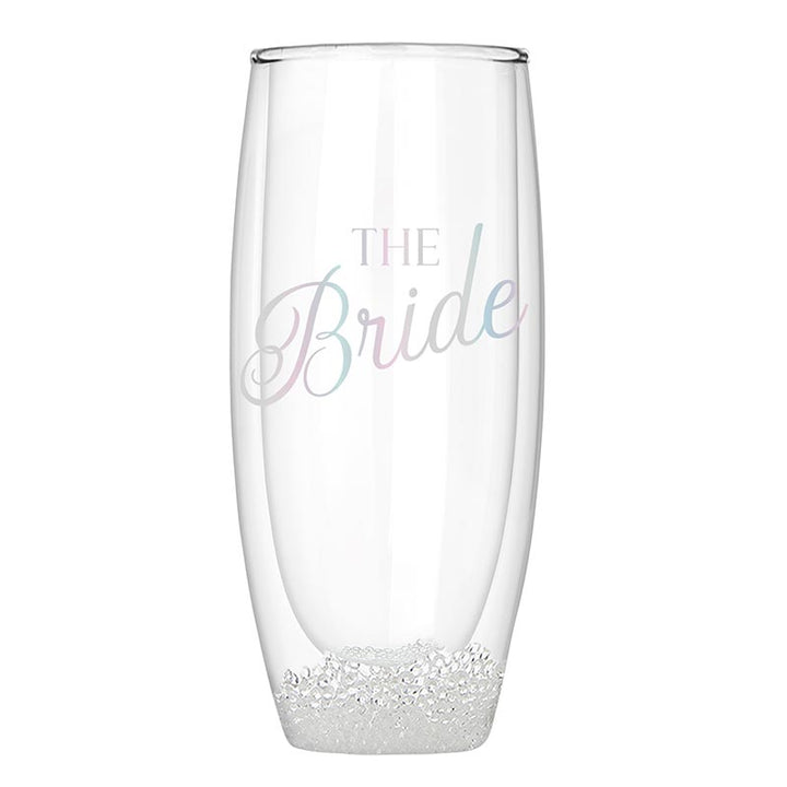 DBL-W Champagne Glass - The Bride