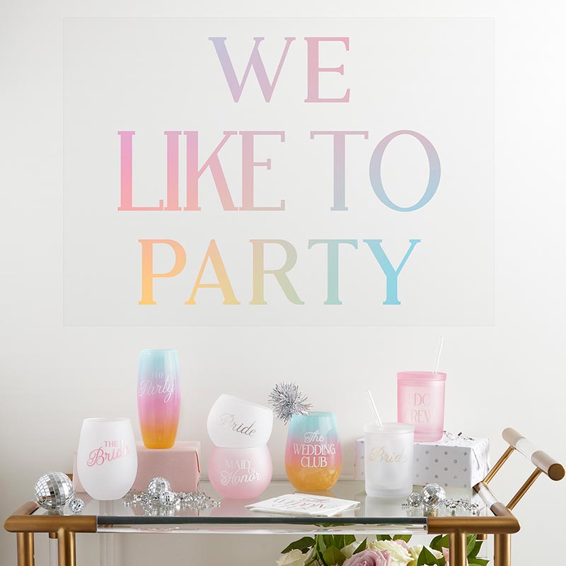 DBL-W Champagne Glass - The Party