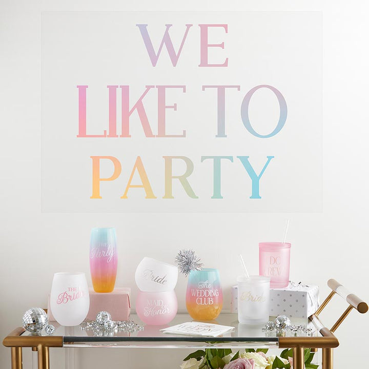 DBL-W Champagne Glass - The Party