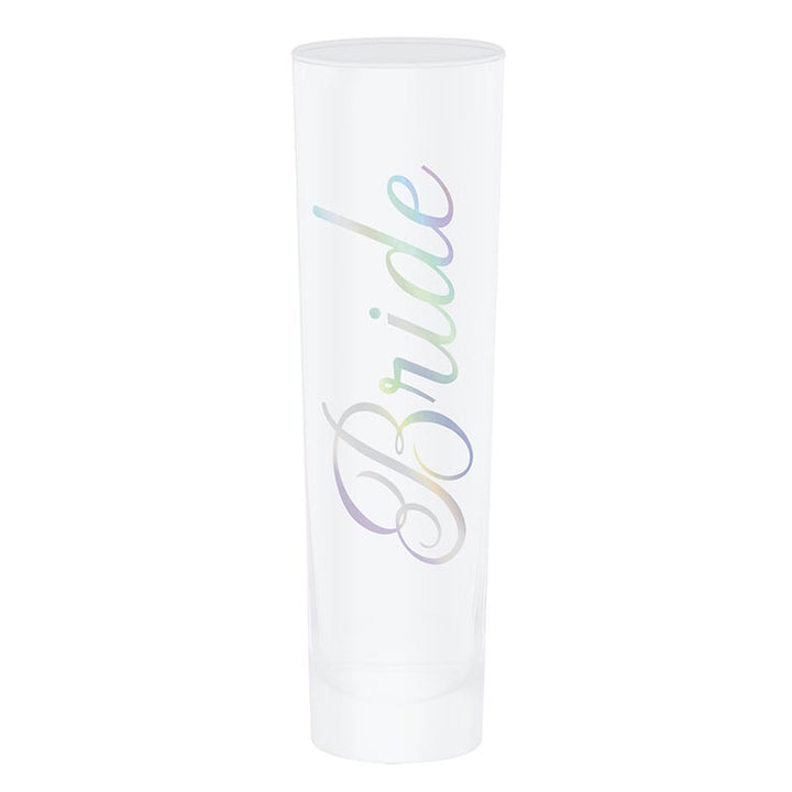 Flat Champagne Glass- Bride