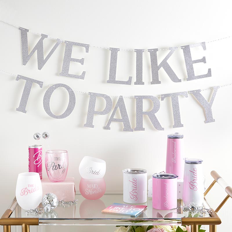 Stemless Wine Glass - The Bride