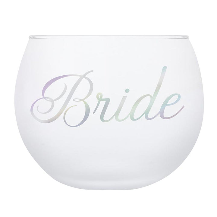 Roly Poly Glass - Bride