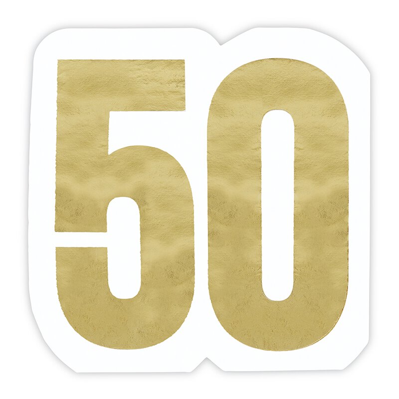 Jumbo Shaped Napkins - 50
