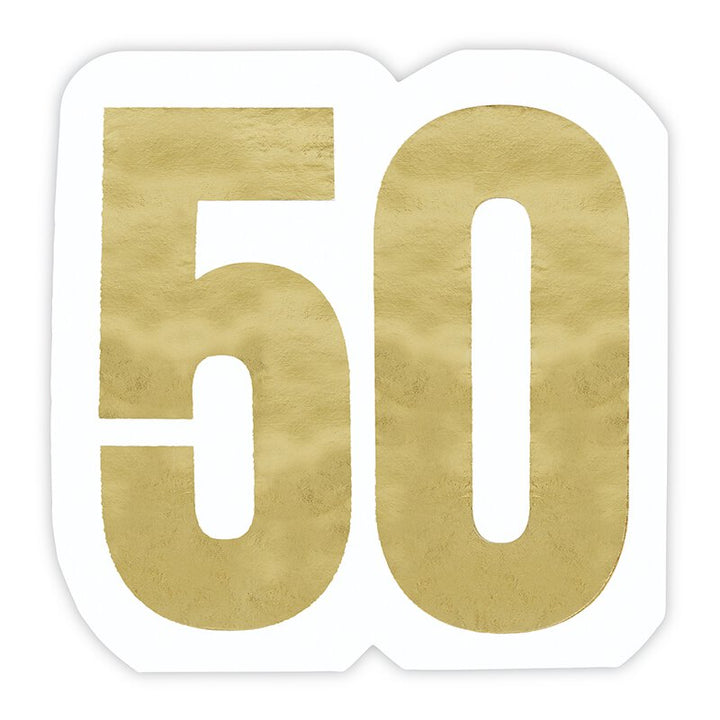 Jumbo Shaped Napkins - 50