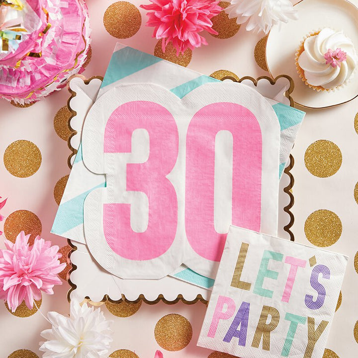 Jumbo Shaped Napkins - 30