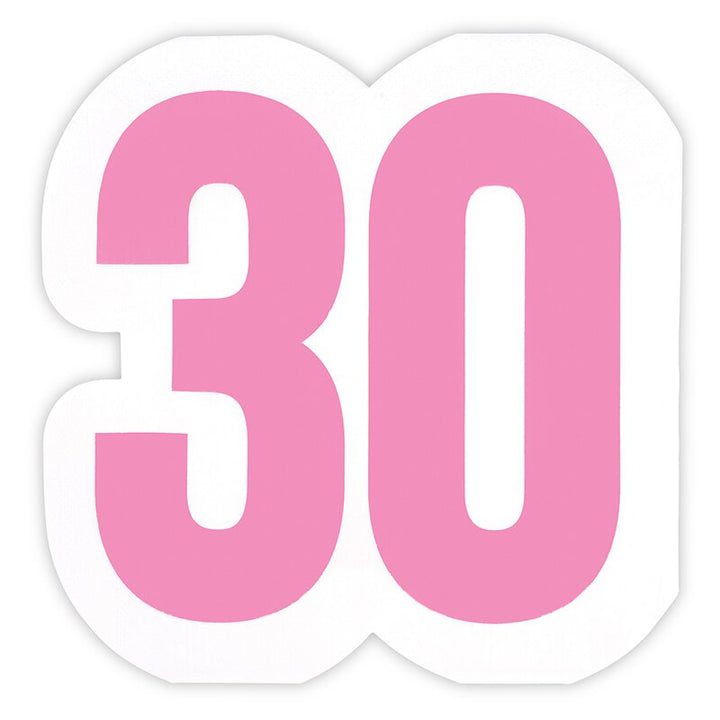 Jumbo Shaped Napkins - 30