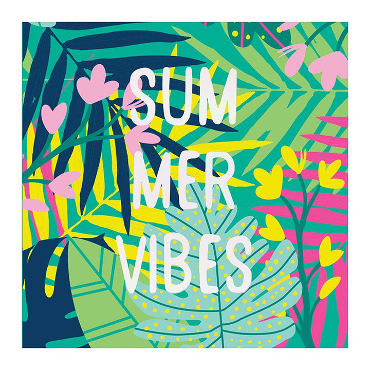 Beverage Napkins - Summer Vibes Jungle