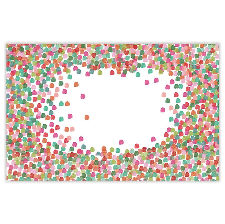 Slant Paper Placemat - Pom Pom