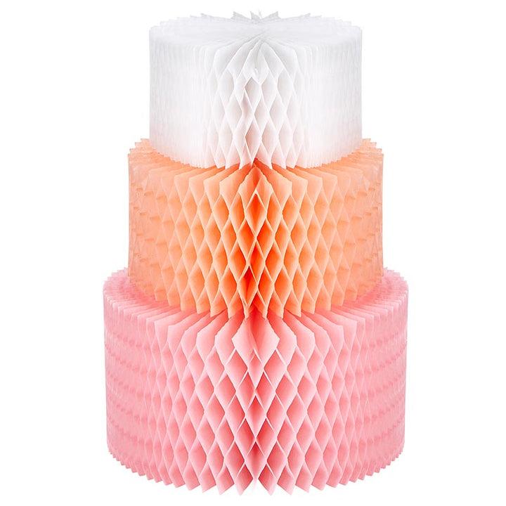 Paper Table Decoration - Wedding Cake