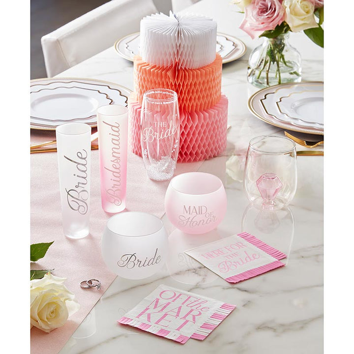 Paper Table Decoration - Wedding Cake