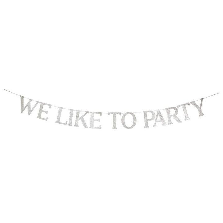 Paper Garland - We Like To Party