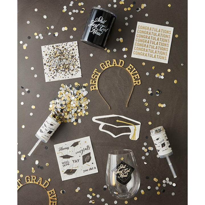 Foil Beverage Napkins - Hooray
