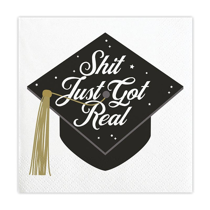 Beverage Napkins - Just Got Real