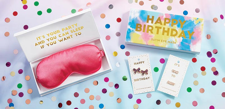 Eye Mask Box Set - Happy Birthday