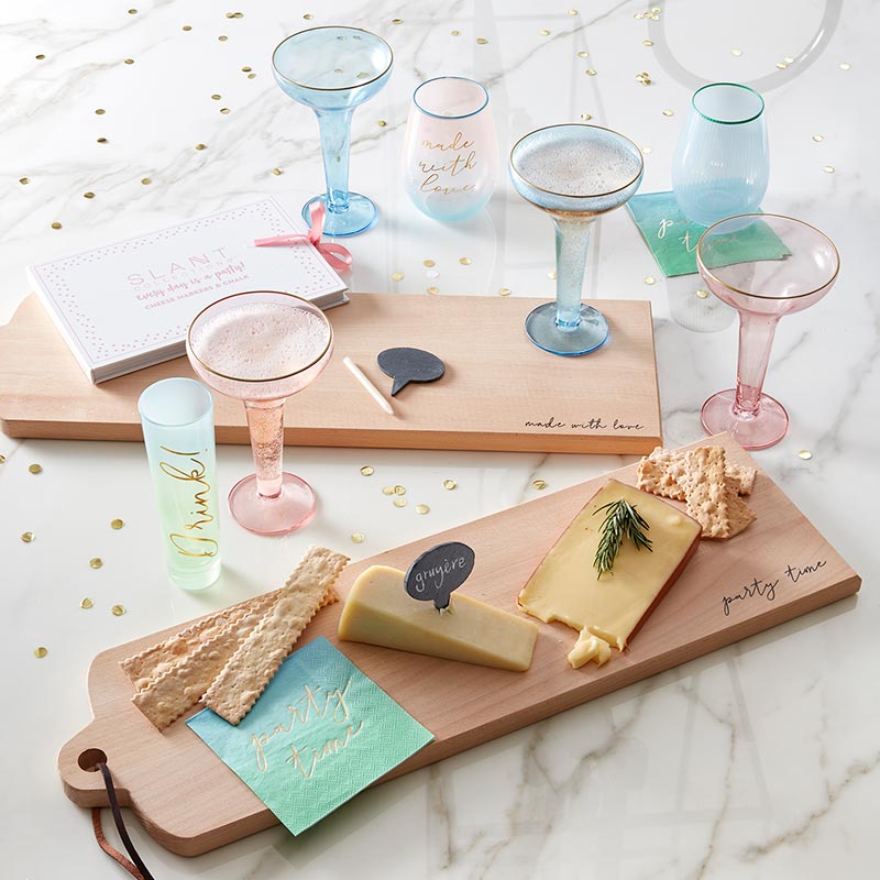 Wood Charcuterie Board - Party Time