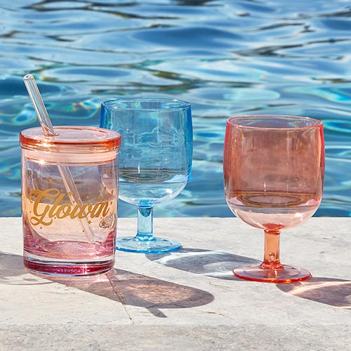 Stackable Wine Glass S/4 - Multi