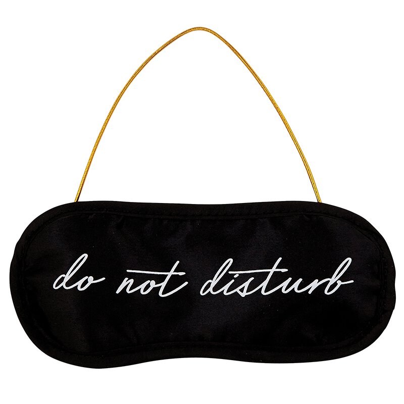 Wine Glass & Eye Mask Set