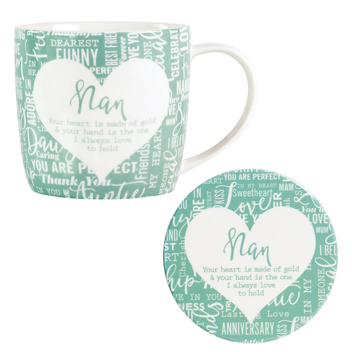 Mug & Coaster Nan