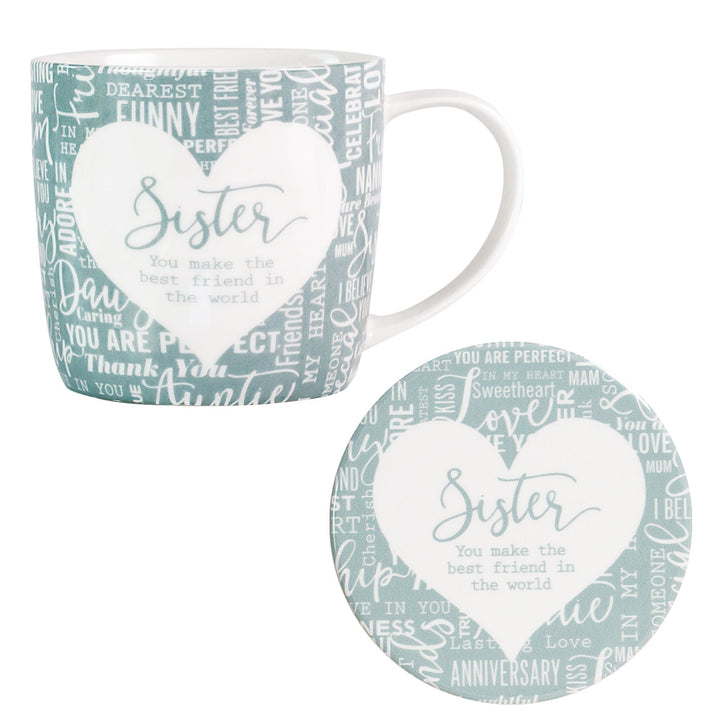 Mug & Coaster Sister