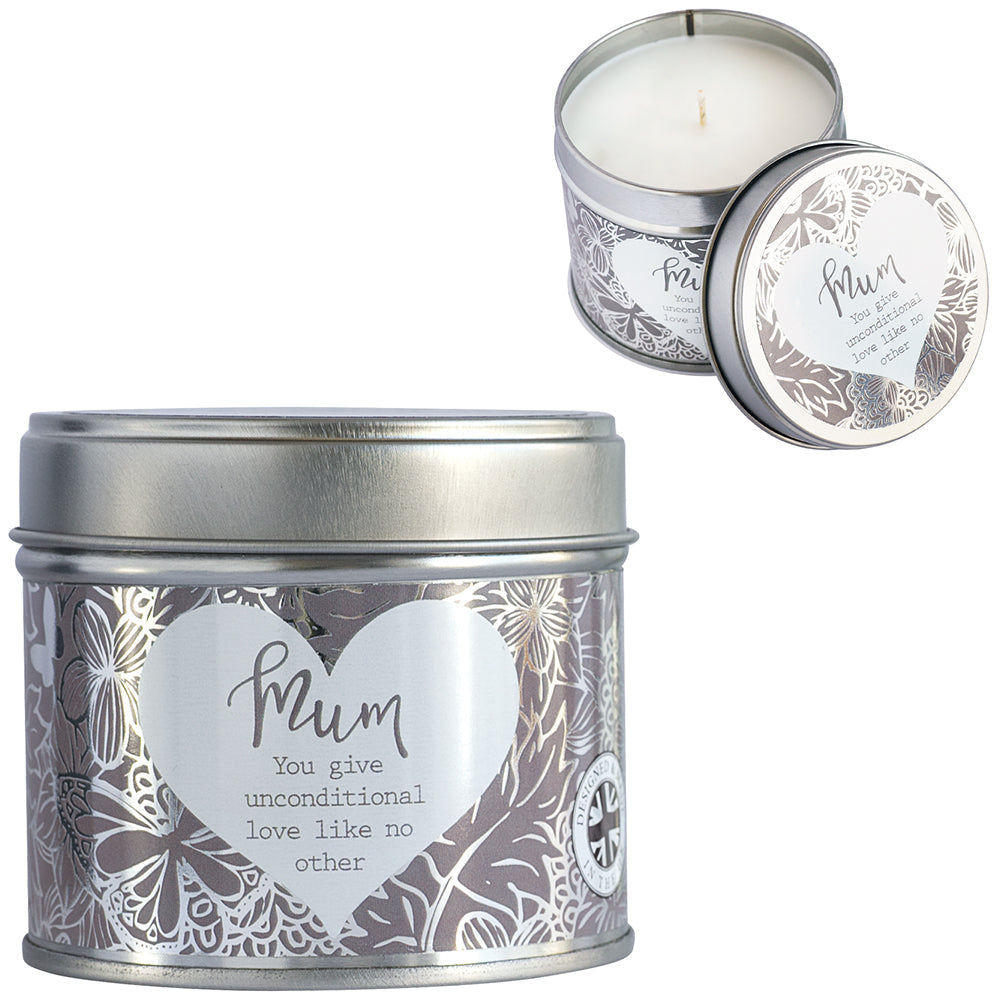Candle In Tin Mum