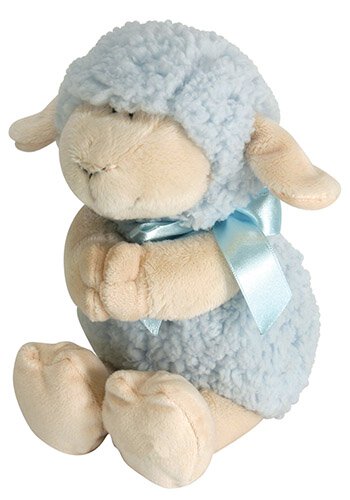 Praying Lamb - Blue