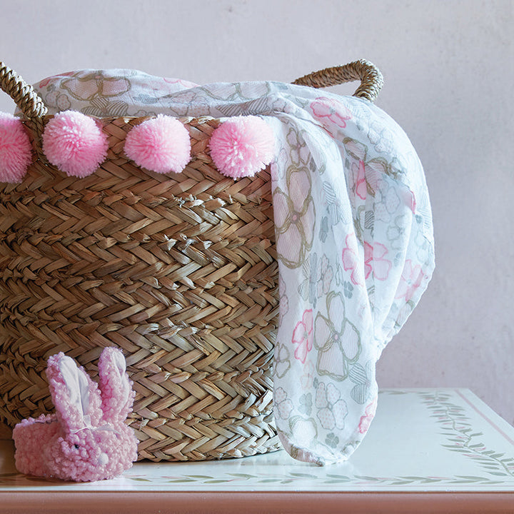 Swaddle Blanket - Playful Posies