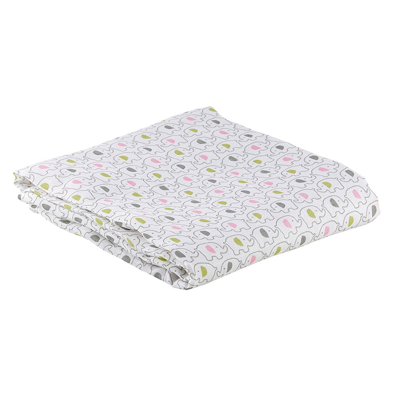 Swaddle Blanket - Pink Elephant