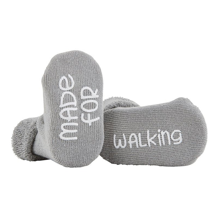Socks - Grey - Made for Walking, 3-12 Mths