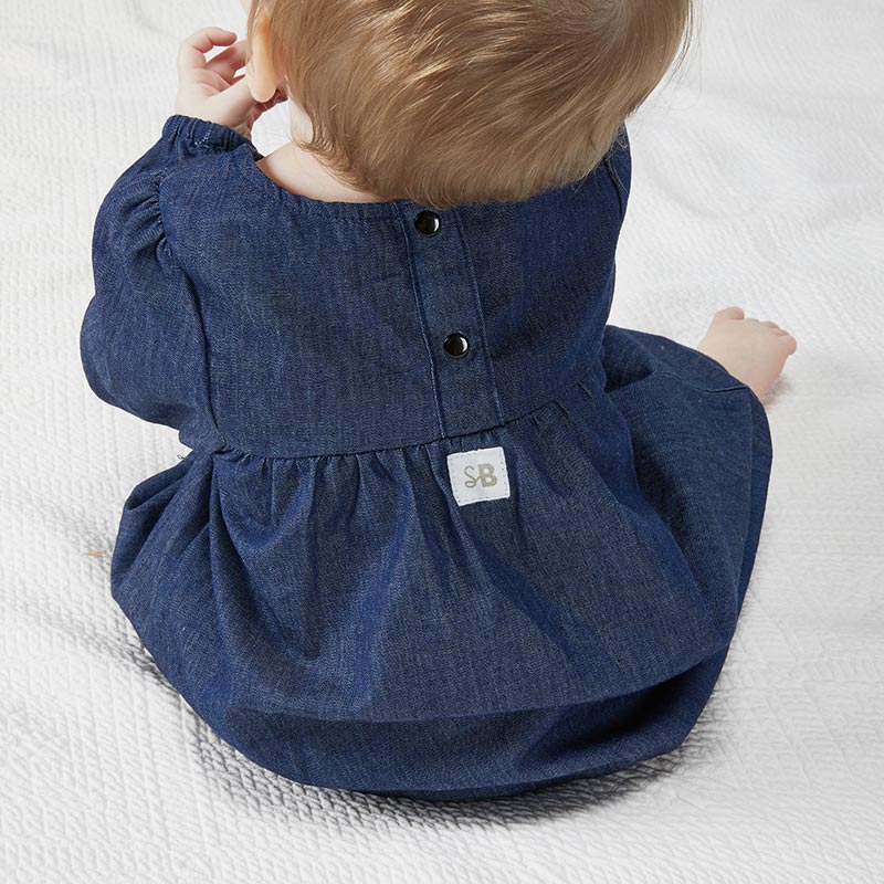 Denim Dress 6-12 Months