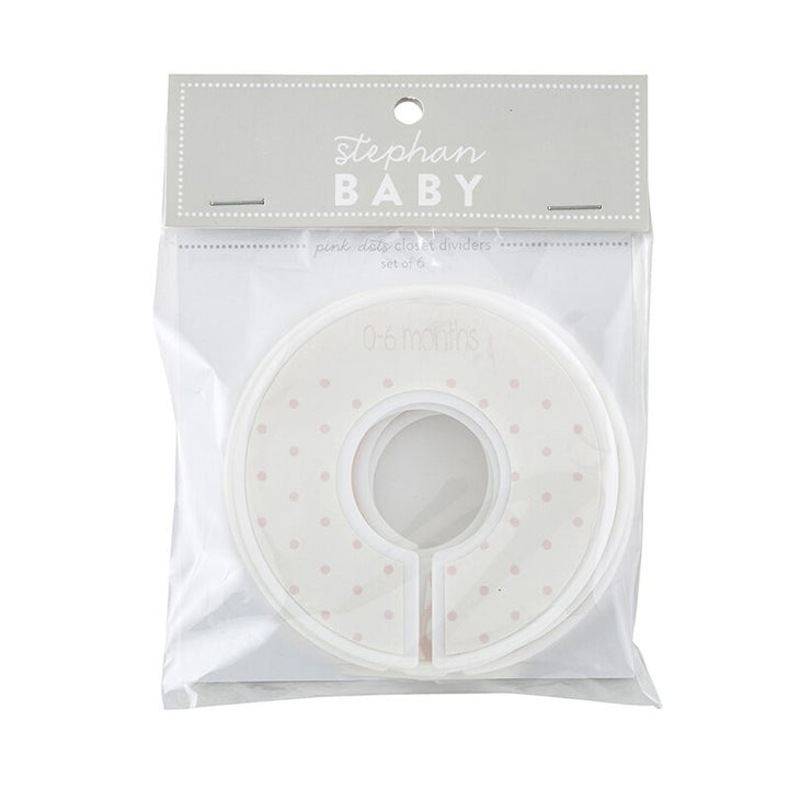 Closet Dividers - Pink Dots