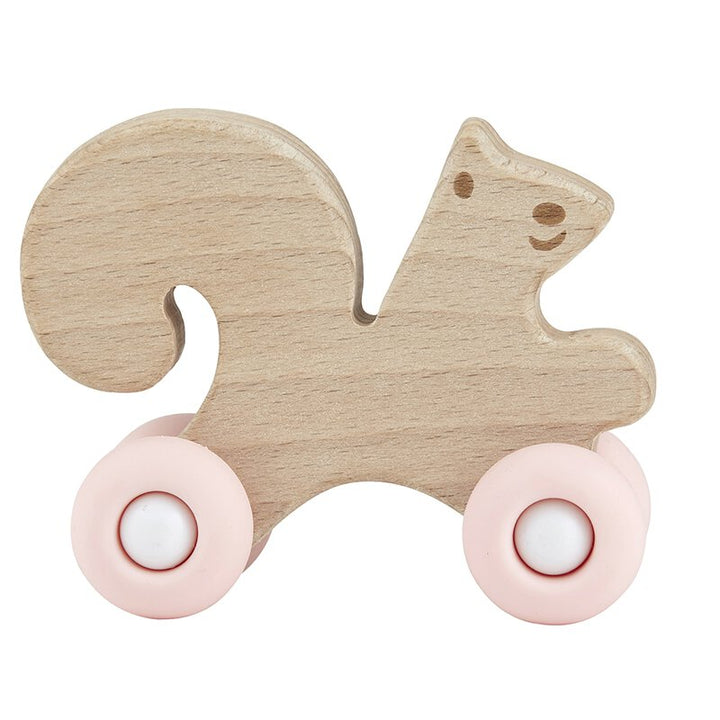Silicone Wood Toy - Squirrel
